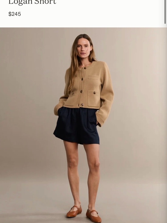 Jenni Kayne Pants - Jenni Kayne Logan Short - Navy